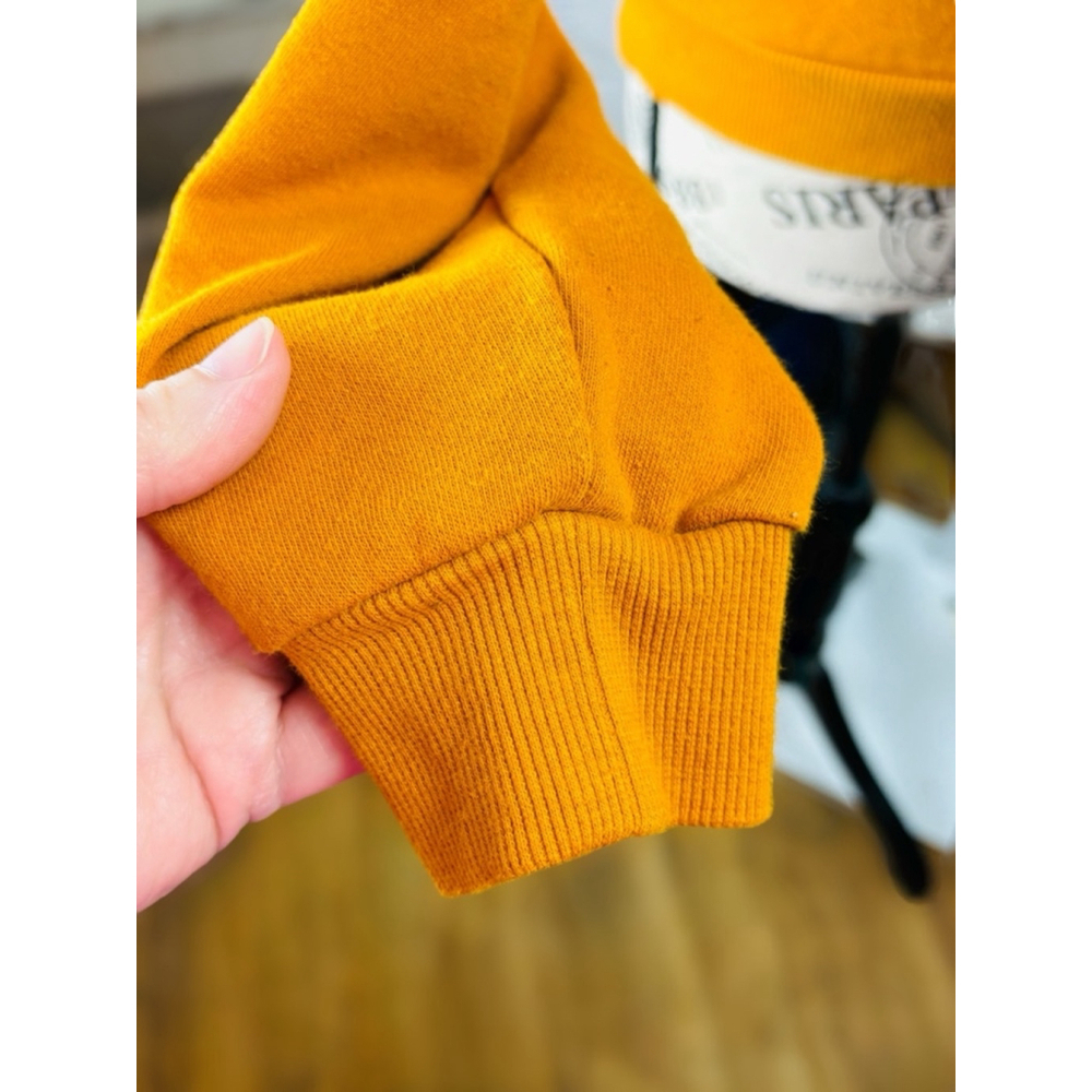 Divided by H&M Women’s XS Disney’s Mickey Mouse Mustard Yellow Sweatshirt • GUC - Picture 6 of 11